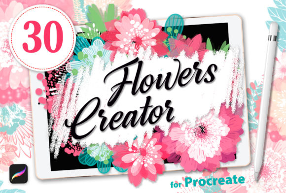 Elevating Digital Botany with Brushes Flowers Creator for Procreate