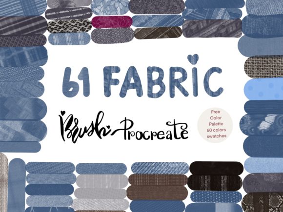 Fabric Brushes for Procreate: Texture Guide