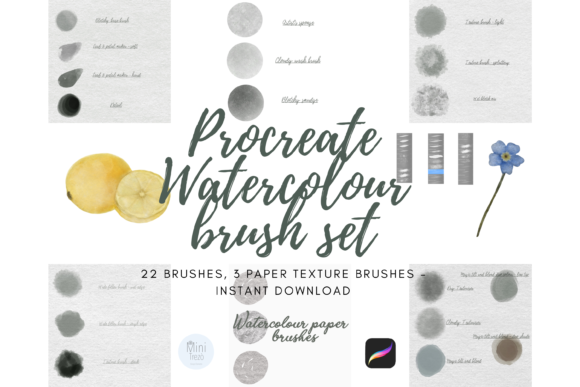 Master Realistic Watercolours in Procreate