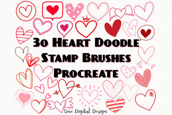 Mastering Heart Doodles: A Practical Guide to Procreate Stamp Brushes