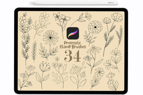 Procreate Flower Brushes: A Versatile Floral Set