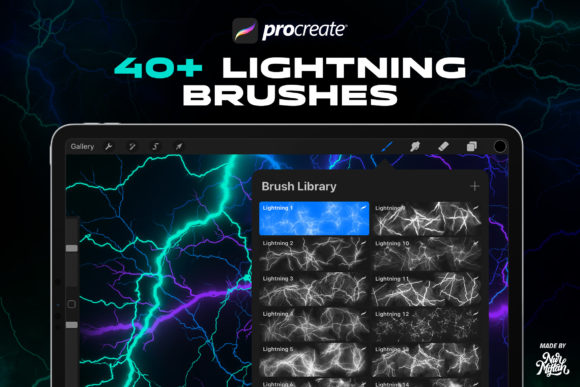 Procreate Lightning Brushes: Spark Your Digital Art