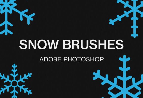 Transform Your Winter Designs with the Photoshop Snowflake Brushes Bundle Pack