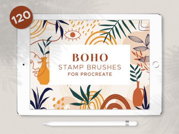 Unlock Creativity with Boho Procreate Stamp Brushes