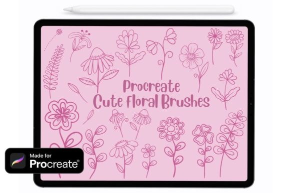 Unlocking Winter Whimsy with Procreate Cute Flowers Brushes